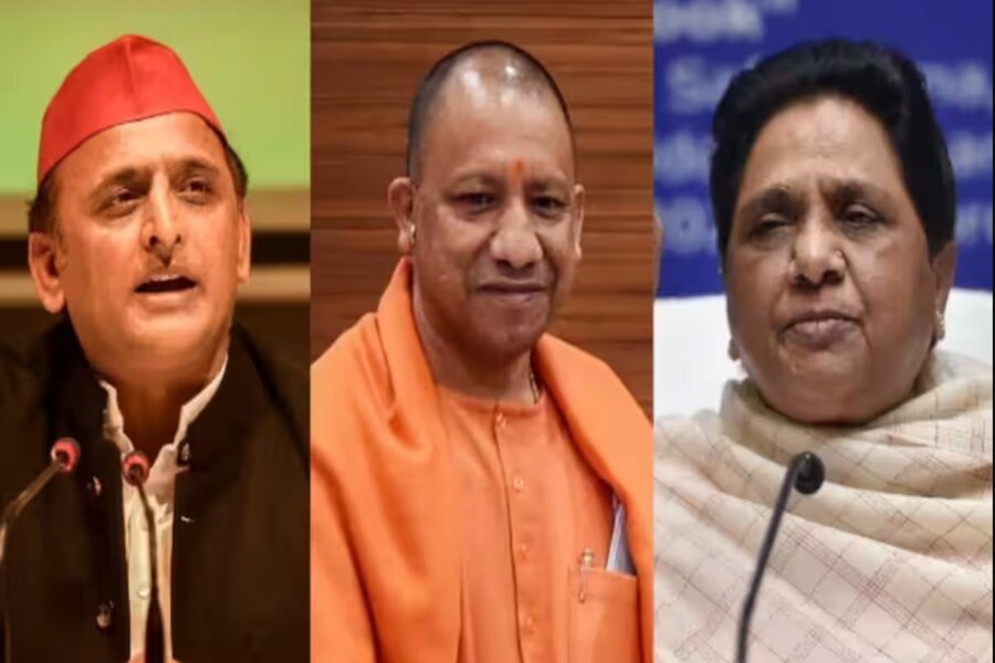 Today three star player, Yogi, Mayawati and Akhilesh will hold a road show from Meerut parliamentary seat