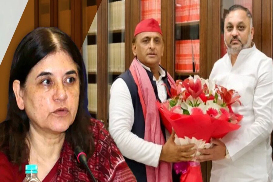 SP increased the problems of BJP candidate Maneka Gandhi from Sultanpur, know what is the reason...