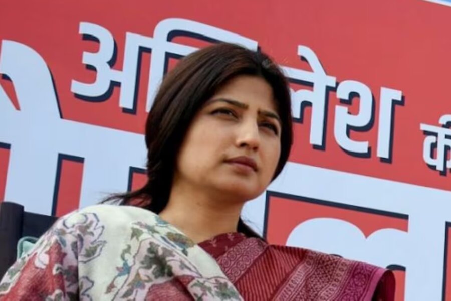 Dimple Yadav's strong speech in Bhojpuri in Mau, said - dictatorial government will go...