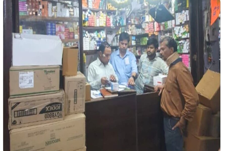 In Agra Samples of 38 medicines failed in the investigation by the drug department