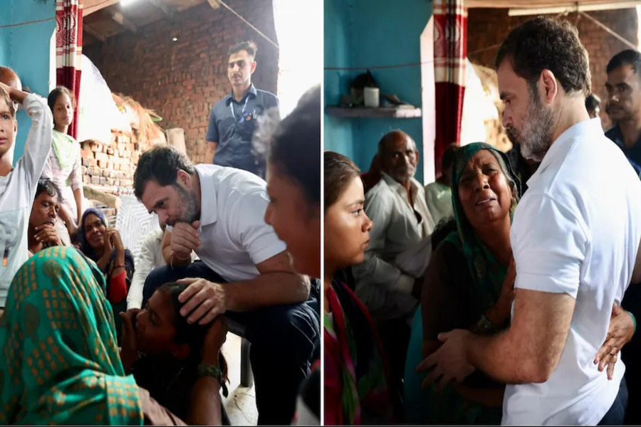 Rahul Gandhi met the family of Hathras victim, said - with the help of the party...