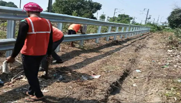 KNP Railway Updates: 189 करोड़ की लागत से झांसी-कानपुर रेलवे ट्रैक पर फेसिंग लगना शुरू, मवेशी रहेंगे दूर