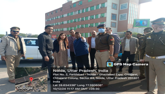 Noida News: CEO लोकेश एम. ने नोएडा ट्रैफिक सेल व जन स्वास्थ्य विभागों के कार्यों का किया निरीक्षण, दिए ये निर्देश