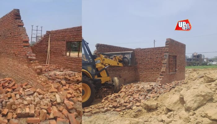 Gaziabad: गाजियाबाद में जीडीए का बुलडोज़र चला, नुरनगर की 30,000 वर्ग मीटर अवैध प्लॉटिंग ध्वस्त