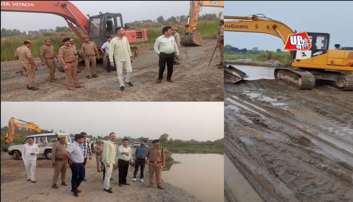 Bijnaur: अवैध खनन पर प्रशासन का शिकंजा, 3 पोकलेन और 2 डंपर सीज, खनन पट्टा किया गया बंद