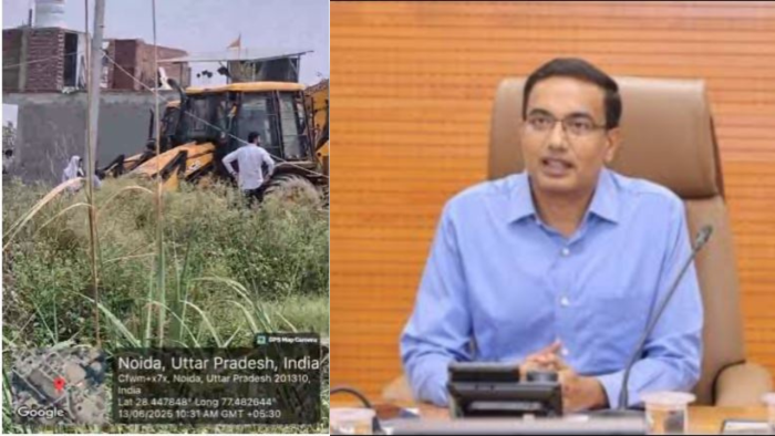 Noida News : नोएडा प्राधिकरण के CEO लोकेश एम के निर्देश पर बड़ी कार्रवाई
