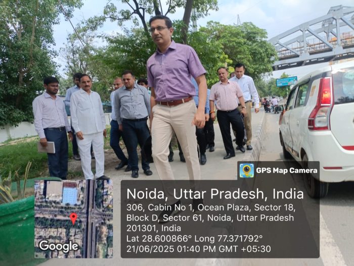 Noida: जलभराव से निपटने को लेकर नोएडा प्राधिकरण की समीक्षा बैठक: कार्यों में तेजी के निर्देश