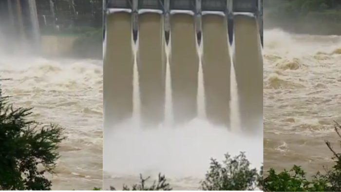 Sonbhadra : सोनभद्र में खतरे के निशान पर रिहंद बांध का जलस्तर ,इलाकों में अलर्ट जारी