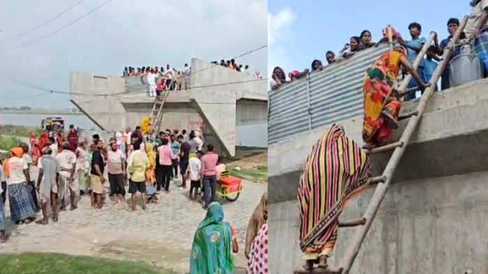 Ballia : करोड़ों की लागत से बना पुल,अप्रोच मार्ग न होने से हादसे का खतरा