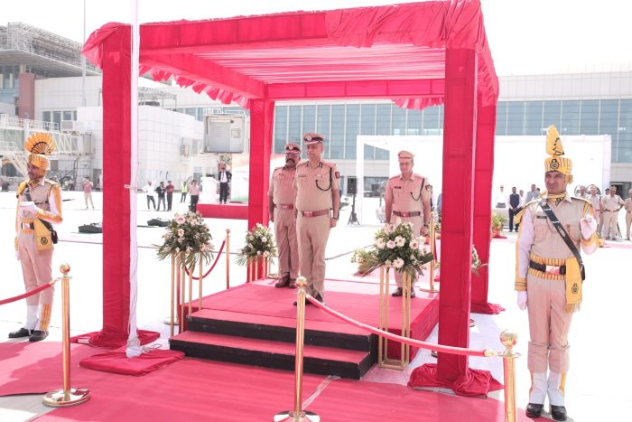 CISF ने सभाला नोएडा जेवर इंटर नेशनल एयरपोर्ट के सुरक्षा का कार्य