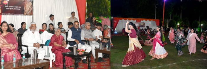Lucknow : राज्यपाल ने राजभवन में नवरात्रि एवं गरबा महोत्सव का किया शुभारम्भ