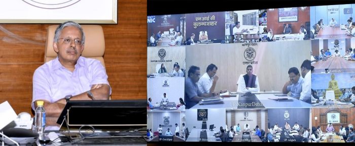 UP News : डिजिटल क्रॉप सर्वे और स्वदेशी मेले को लेकर मुख्य सचिव एस.पी. गोयल ने दिया दिशा-निर्देश