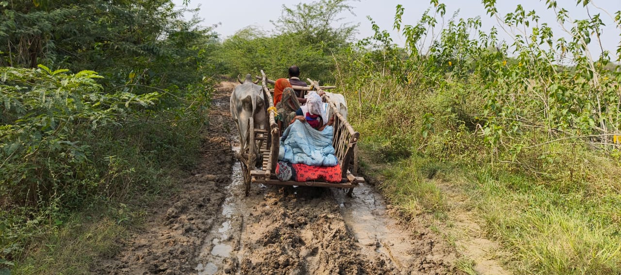 Hamirpur : आज़ादी के 75 साल बाद भी सड़क की आस,गर्भवती को बैलगाड़ी से ले जाना पड़ा अस्पताल Hamirpur : आज़ादी के 75 साल बाद भी सड़क की आस,गर्भवती को बैलगाड़ी से ले जाना पड़ा अस्पताल