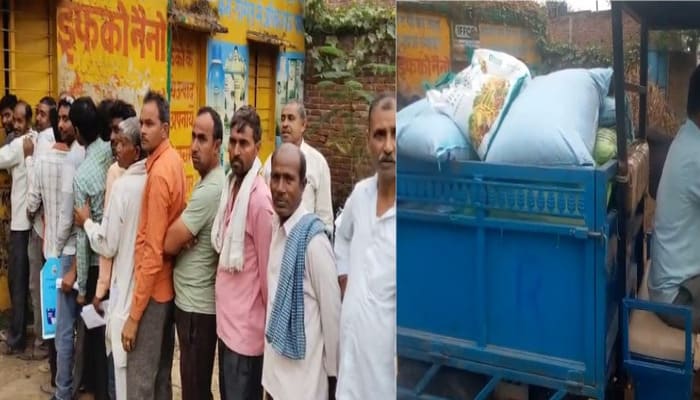 Firozabad: खाद वितरण में मनमानी के चलते फिरोजाबाद में गहराया खाद का संकट