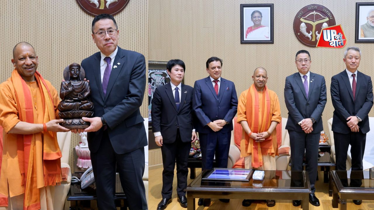 भारत-जापान सहयोग को नई गति: CM योगी से यामानाशी प्रान्त के उप-राज्यपाल जुनिची इशिदेरा की मुलाकात