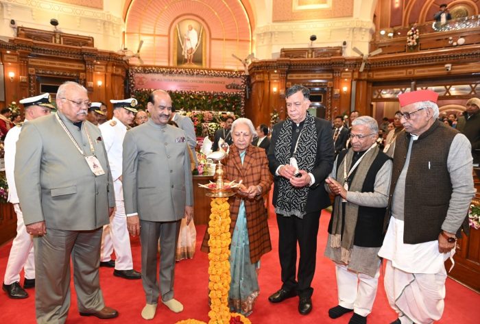 Lucknow: विधानसभा लखनऊ में अखिल भारतीय 86वां पीठासीन अधिकारियों का सम्मेलन, राज्यपाल आनंदीबेन पटेल ने किया उद्घाटन