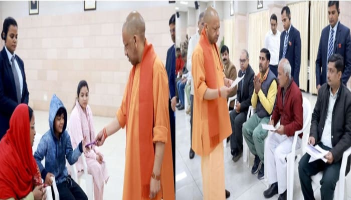 लखनऊ में मुख्यमंत्री योगी का जनता दरबार, जनसमस्याओं के त्वरित समाधान के निर्देश