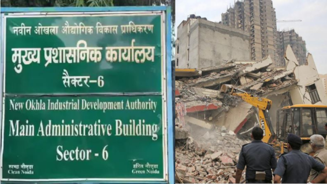 नोएडा में बिना नक्शा पास निर्माण पर सख्ती, ध्वस्तीकरण की तैयारी