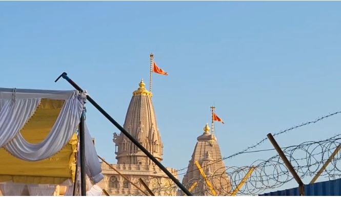 राम मंदिर परिसर स्थित मां भगवती मंदिर में आज होगा ध्वजारोहण कार्यक्रम
