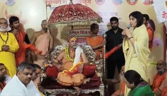 मैनपुरी पहुंचे शंकराचार्य अविमुक्तेश्वरानंद, BJP के हिंदुत्व और कानून व्यवस्था पर उठाए सवाल