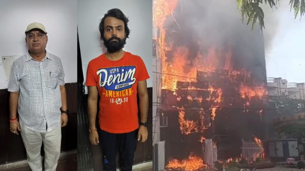 लखनऊ अलीगंज अग्निकांड में बड़ी कार्रवाई, बिल्डिंग मालिक समेत तीन गिरफ्तार