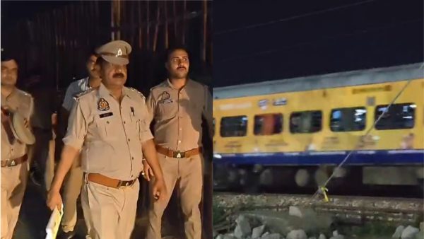 फिरोजाबाद: मोहन भागवत की ट्रेन पर पथराव, शताब्दी एक्सप्रेस की खिड़की टूटी