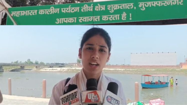 शुकतीर्थ में घटा गंगा का जलस्तर, श्रद्धालुओं ने उठाई स्वच्छता व जल प्रवाह बढ़ाने की मांग