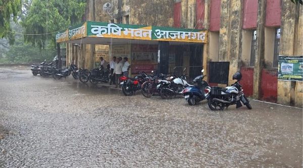 बदला मौसम का मिजाज, झमाझम बारिश से गर्मी से राहत, कृषि भवन परिसर बना तालाब