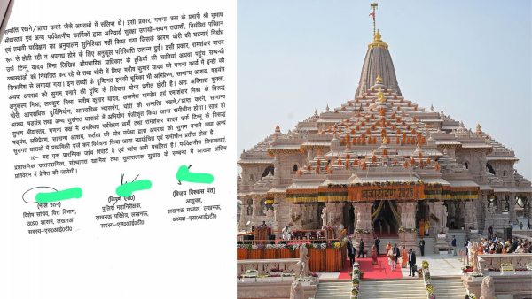 अयोध्या राम मंदिर चढ़ावा मामले में SIT रिपोर्ट का खुलासा, गणना कक्ष में अनियमितताओं का प्रथम दृष्टया दावा
