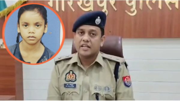 गोरखपुर में 10 वर्षीय बच्ची की हत्या का मामला, पुलिसकर्मी गिरफ्तार; सीसीटीवी से हुआ खुलासा