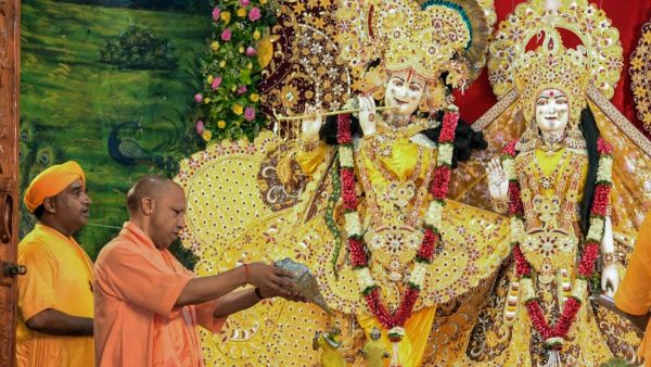 श्रीकृष्ण जन्मोत्सव में शामिल होंगे सीएम योगी आदित्यनाथ, 3-4 सितंबर को मथुरा-वृंदावन का दौरा