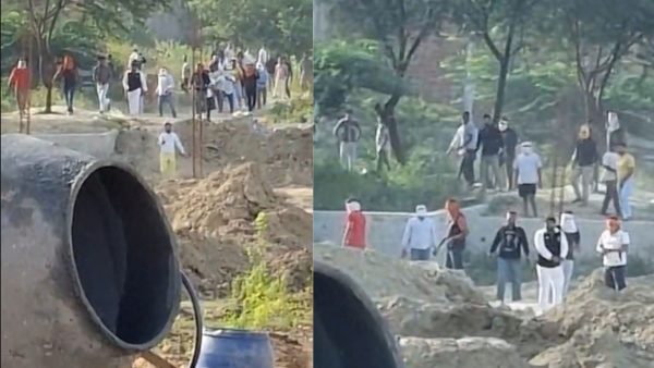 प्लॉट की बाउंड्री को लेकर विवाद, हथियारबंद लोगों पर फायरिंग का आरोप; 20 लाख की रंगदारी मांगने का दावा