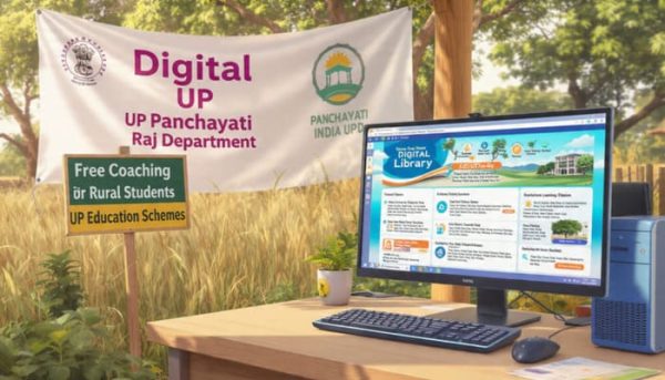 UP Digital Library: 57,600 ग्राम पंचायतों तक पहुंची डिजिटल लाइब्रेरी, गांवों में आसान हुई पढ़ाई